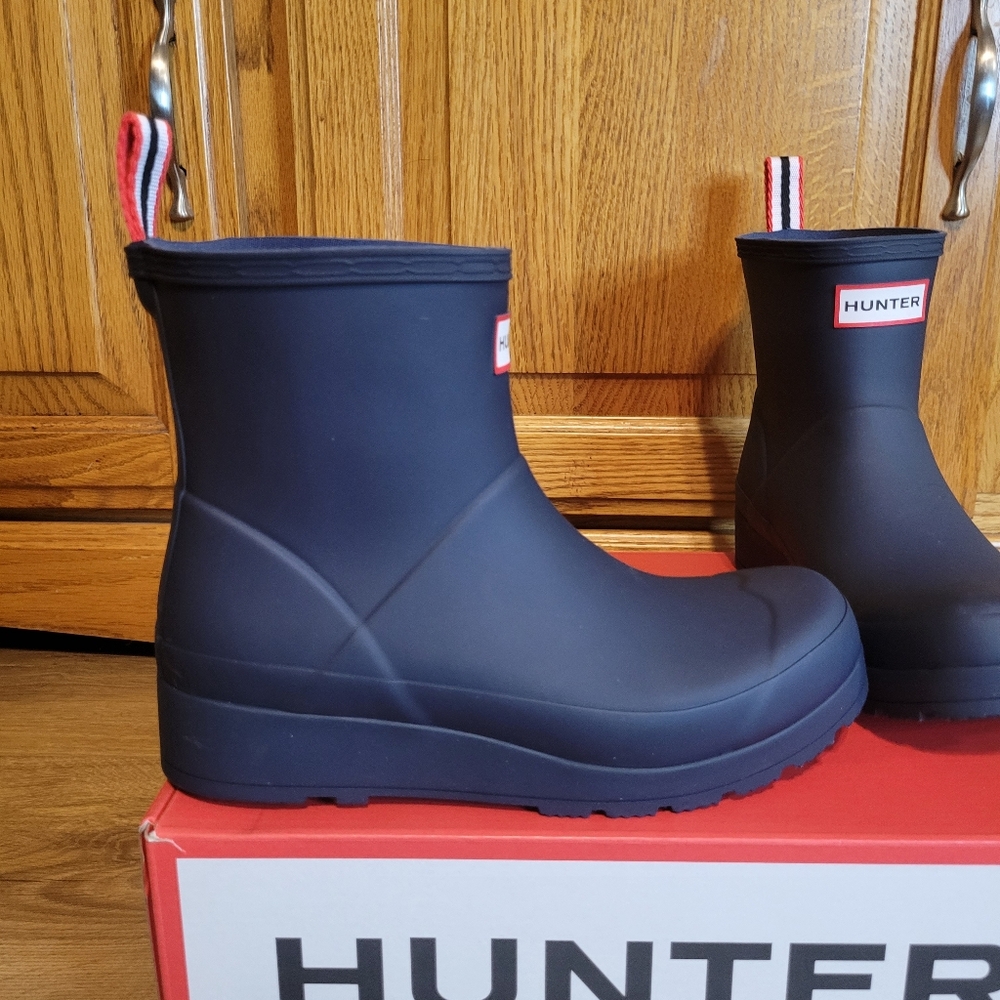 Hunter Blue Winter & Rain Boots - Picture 3 of 12
